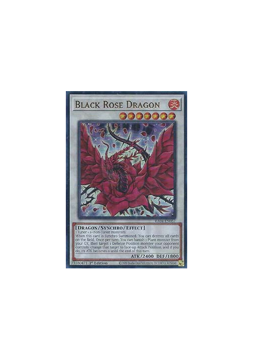 Black Rose Dragon (V.2 - Ultra Rare)