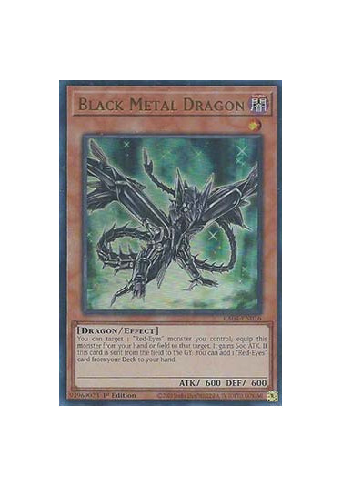 Black Metal Dragon (V.2 - Ultra Rare)