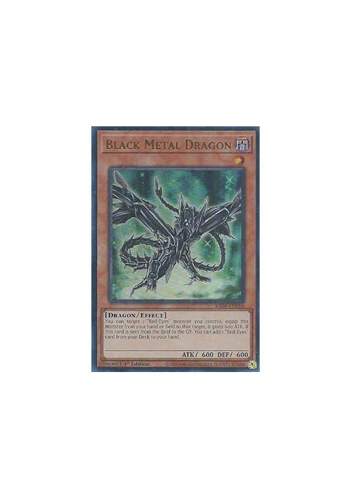 Black Metal Dragon (V.2 - Ultra Rare)