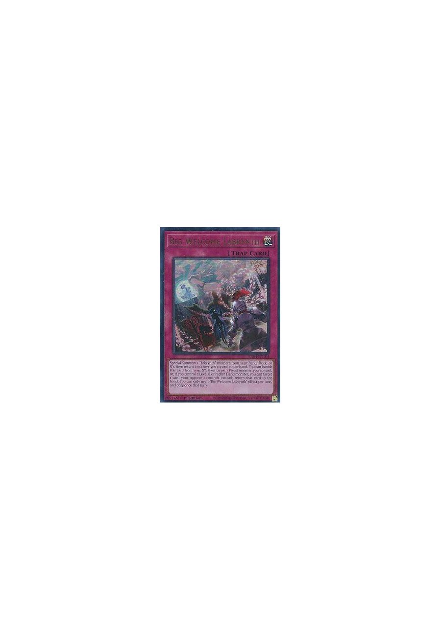 Big Welcome Labrynth (V.2 - Ultra Rare)