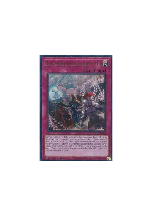 Big Welcome Labrynth (V.2 - Ultra Rare)