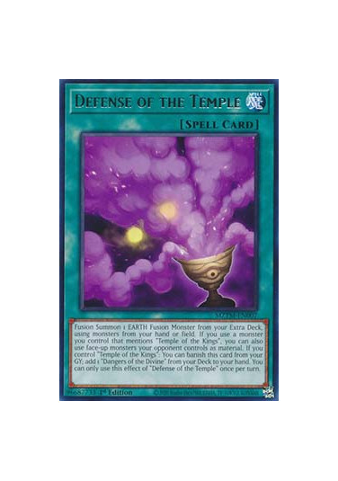 Defense of the Temple