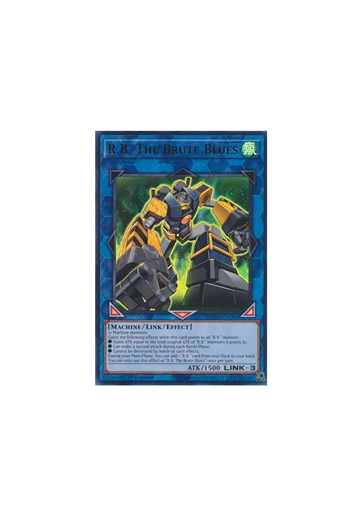 R.B. The Brute Blues (V.1 - Ultra Rare)