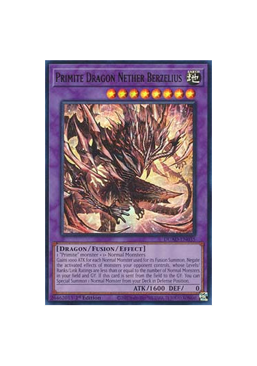 Primite Dragon Nether Berzelius (V.1 - Ultra Rare)