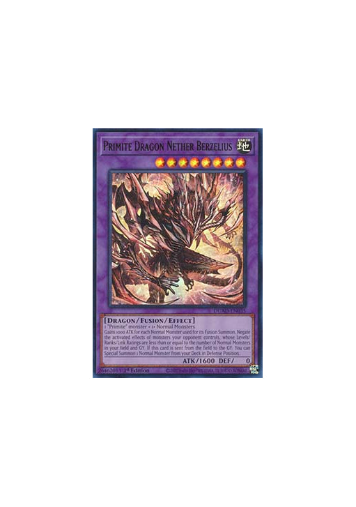 Primite Dragon Nether Berzelius (V.1 - Ultra Rare)