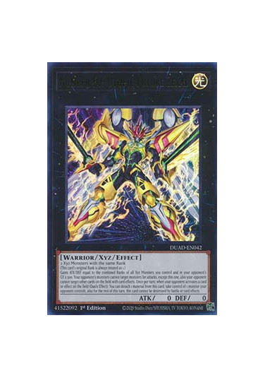 Number F0: Utopic Future Zexal (V.1 - Ultra Rare)