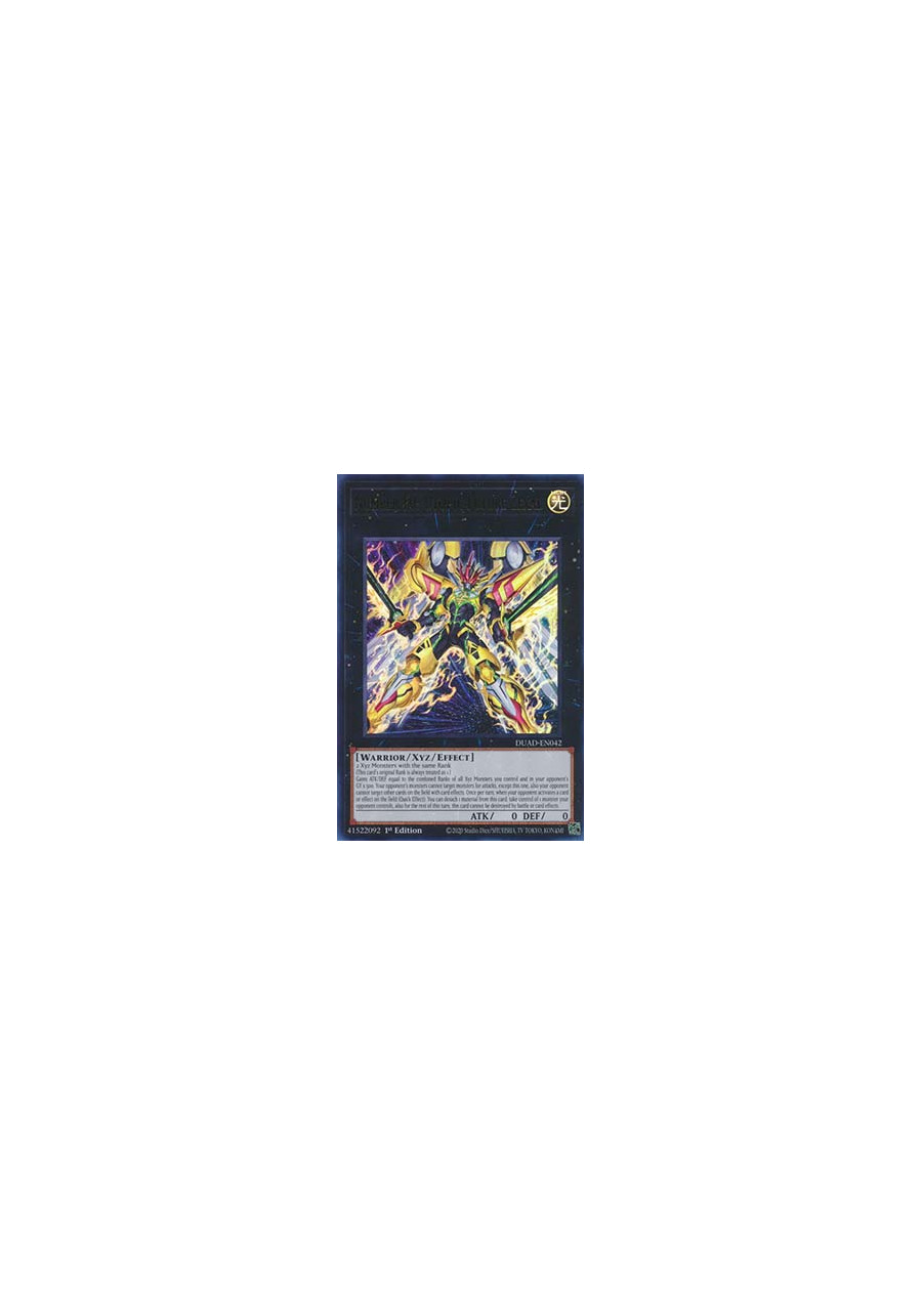 Number F0: Utopic Future Zexal (V.1 - Ultra Rare)