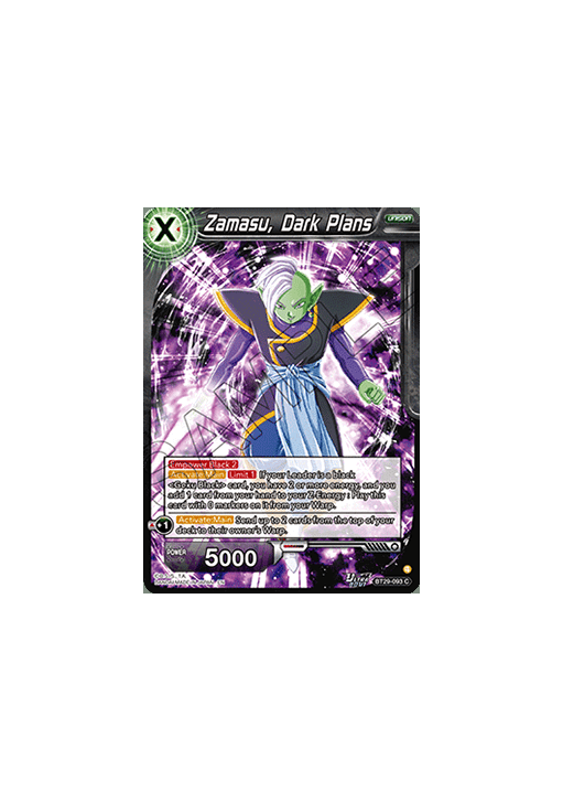 Zamasu, Dark Plans