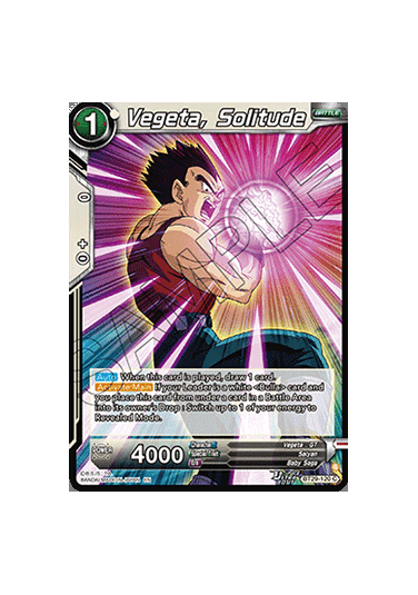 Vegeta, Solitude