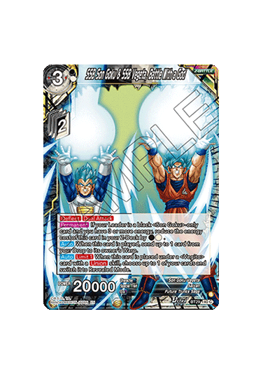 SSB Son Goku & SSB Vegeta, Battle With a God