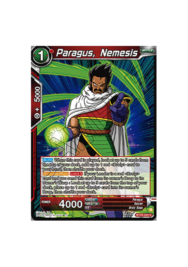 Paragus, Nemesis