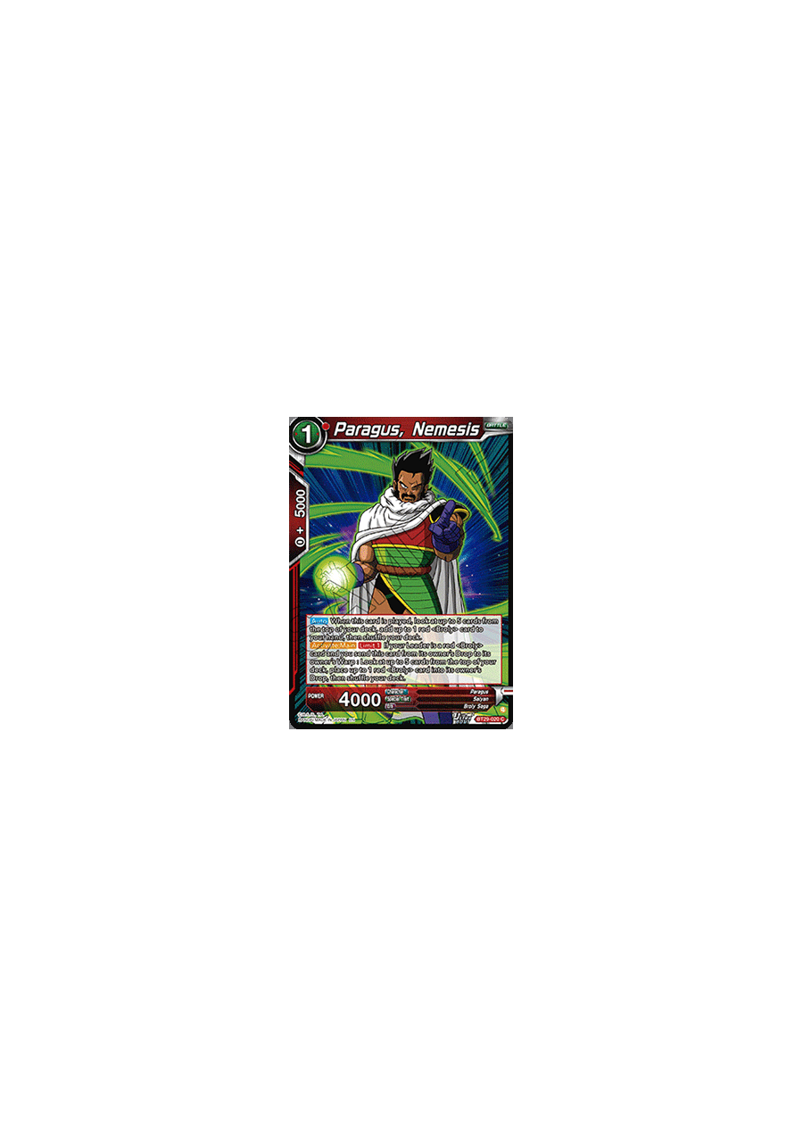 Paragus, Nemesis