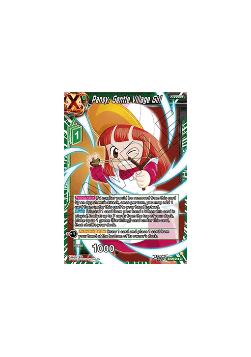 Pansy, Gentle Village Girl (V.1 - Common)