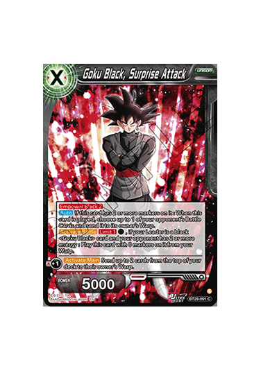 Goku Black, Surprise Attack