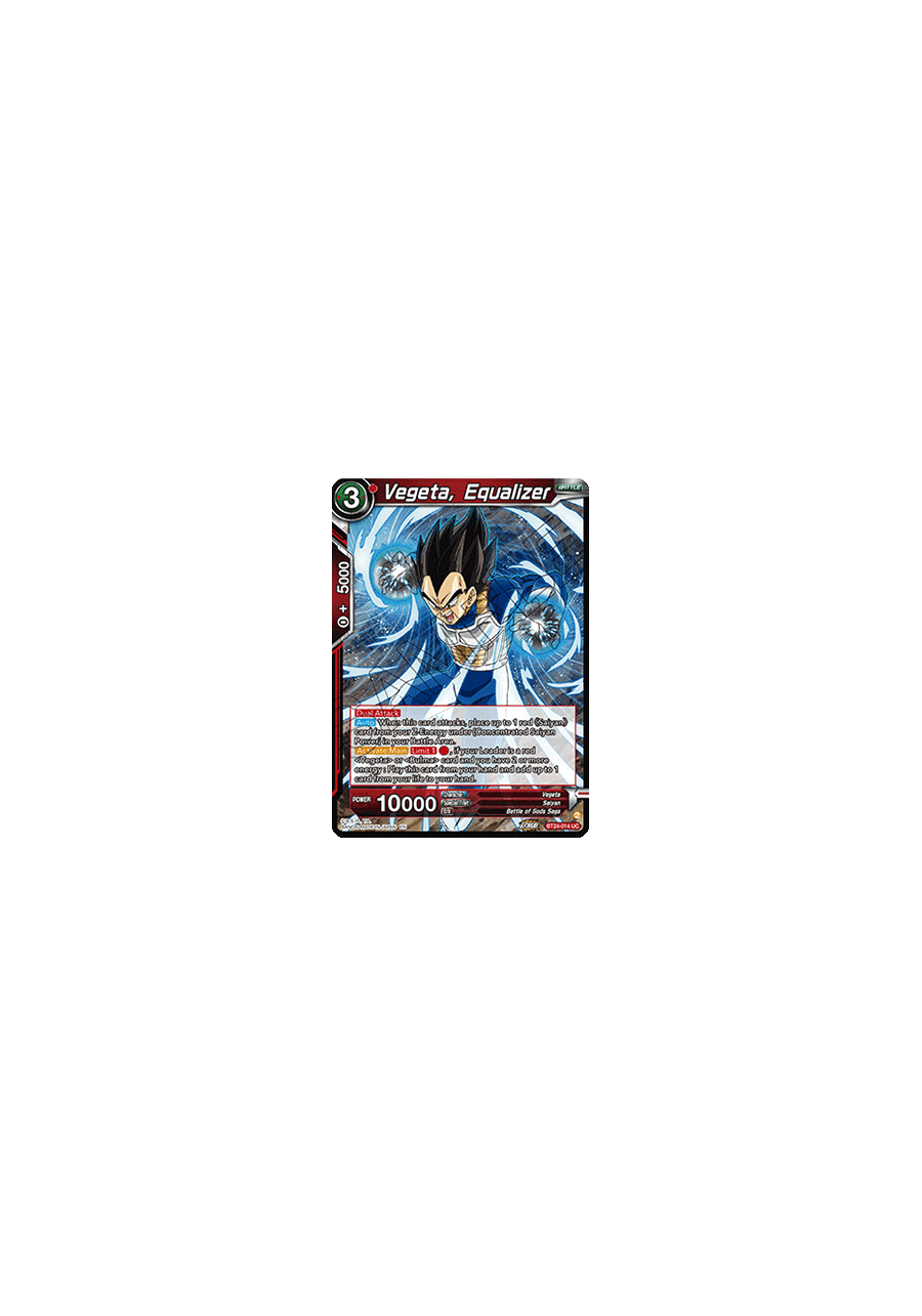 Vegeta, Equalizer (V.1 - Uncommon)