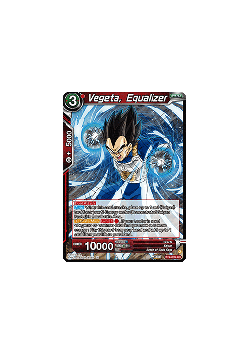 Vegeta, Equalizer (V.1 - Uncommon)