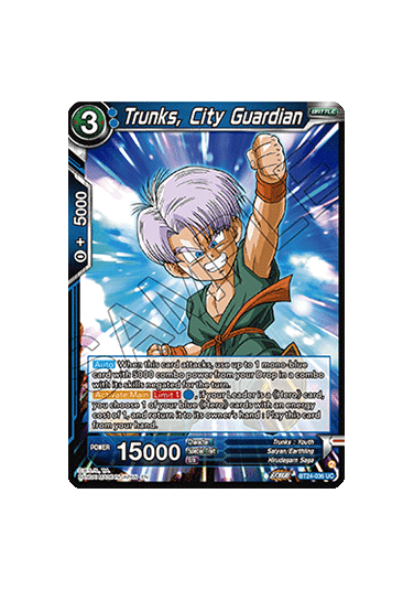Trunks, City Guardian (V.1 - Uncommon)