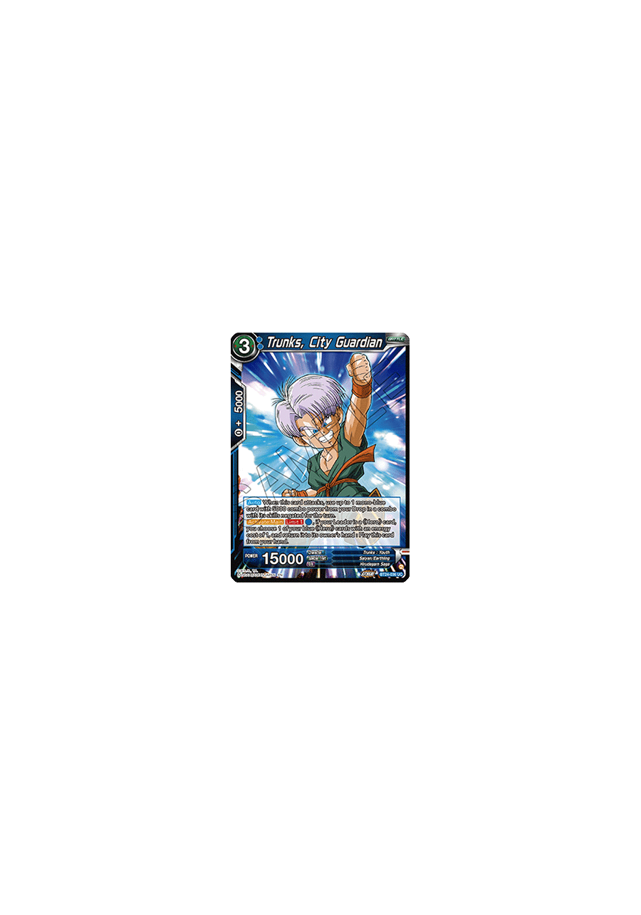 Trunks, City Guardian (V.1 - Uncommon)