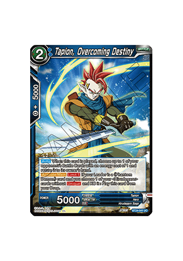 Tapion, Overcoming Destiny