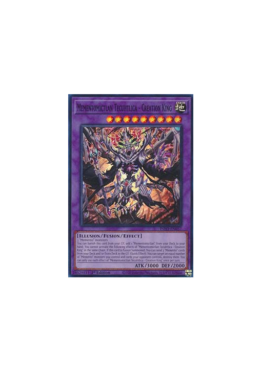 Mementomictlan Tecuhtlica - Creation King
