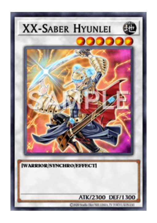 XX-Saber Hyunlei (V.3 - Starlight Rare)