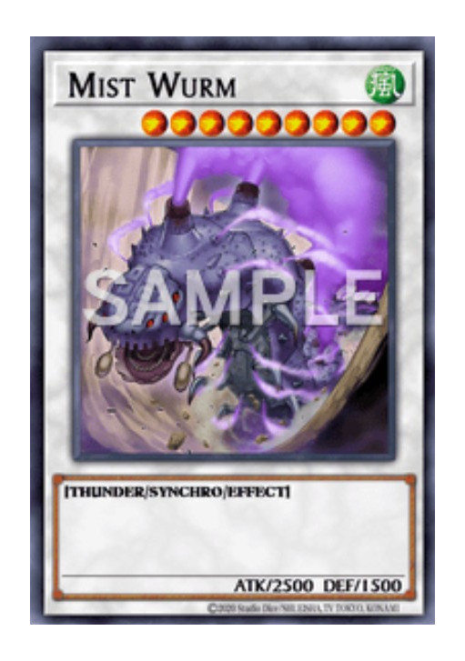 Mist Wurm (V.3 - Starlight Rare)