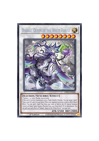 Diabell, Queen of the White Forest (V.1 - Secret Rare)