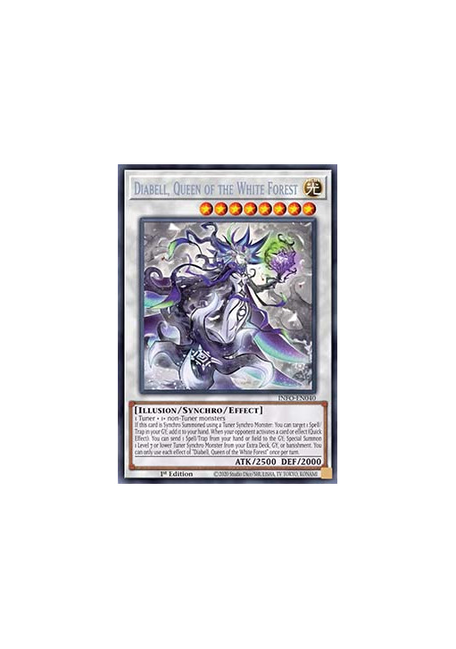 Diabell, Queen of the White Forest (V.1 - Secret Rare)