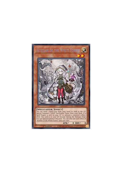Astellar of the White Forest (V.1 - Secret Rare)