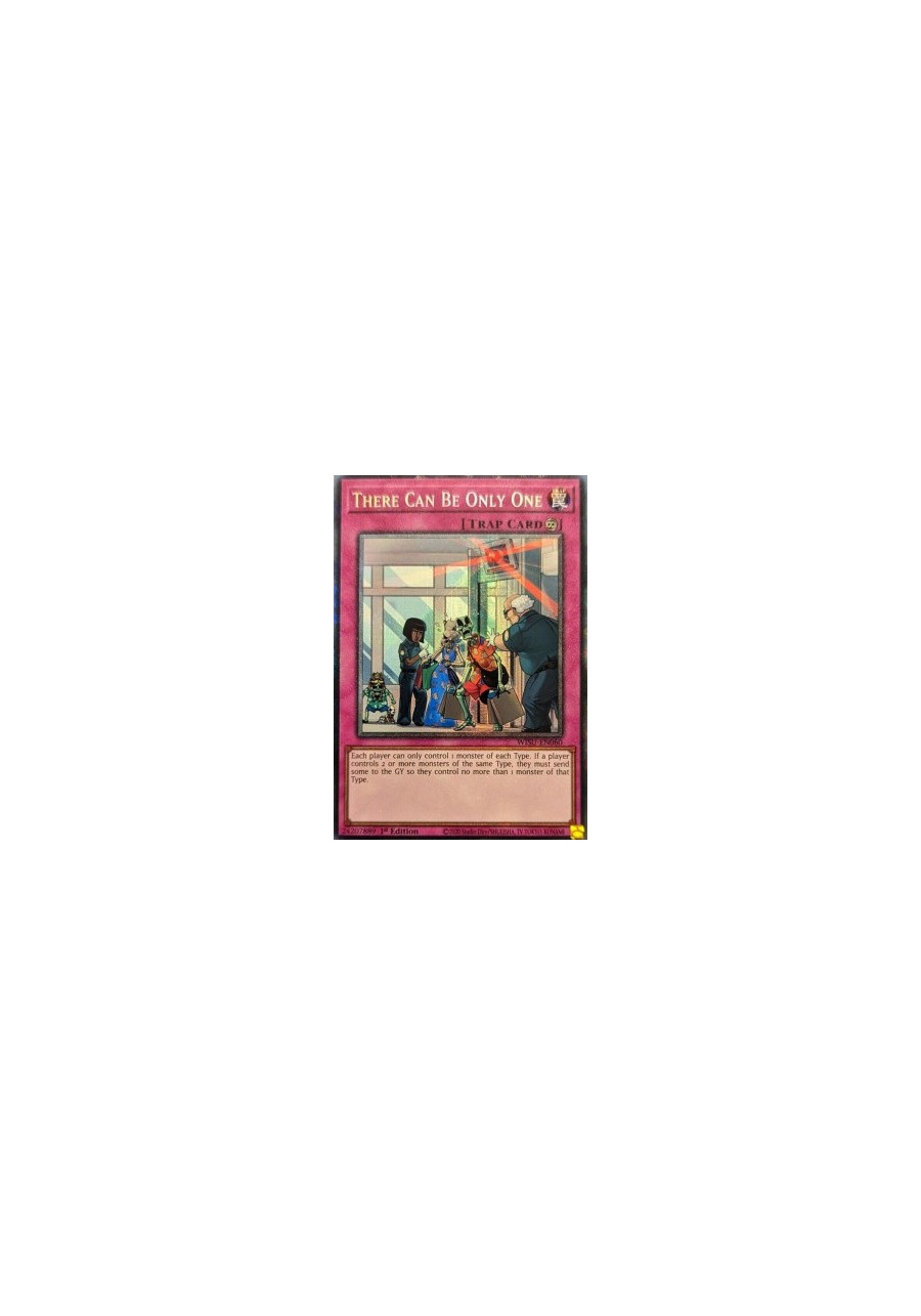 There Can Be Only One (V.2 - Collectors Rare)