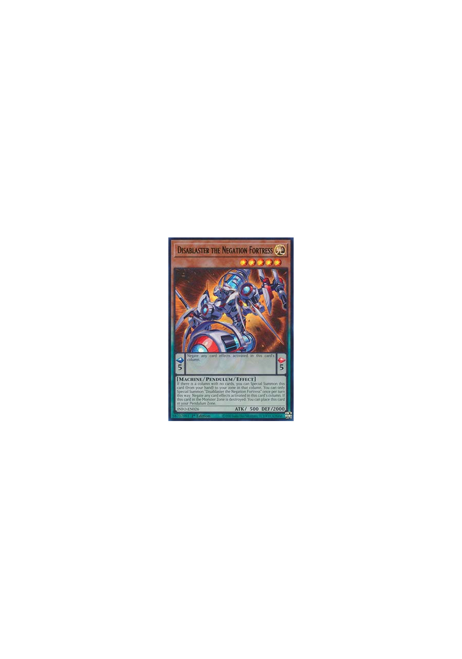 Disablaster the Negation Fortress (V.1 - Ultra Rare)