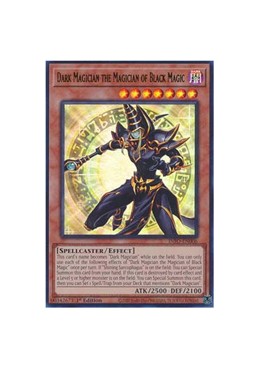 Dark Magician the Magician of Black Magic (V.1 - Ultra Rare)