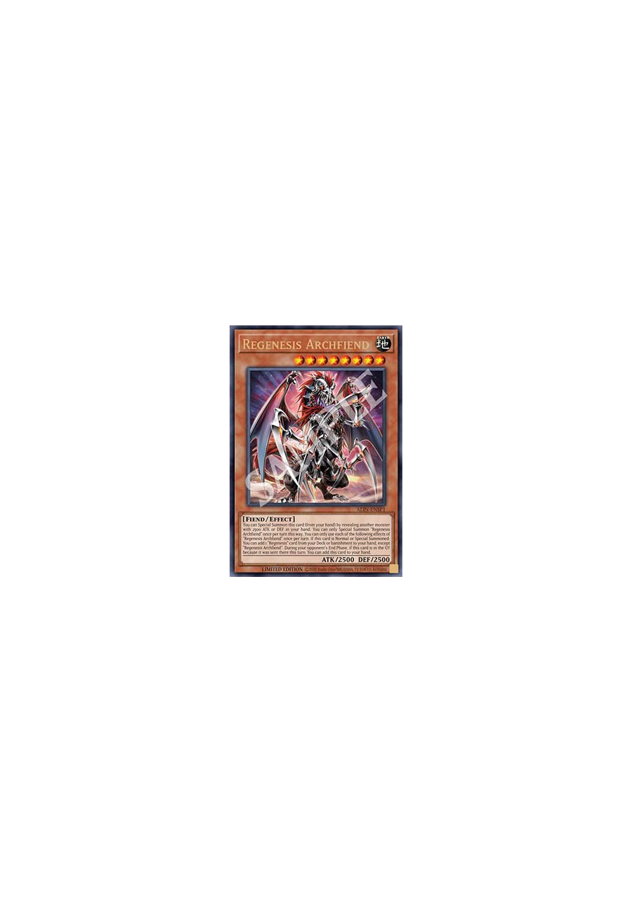Regenesis Archfiend (V.2 - Ultra Rare)