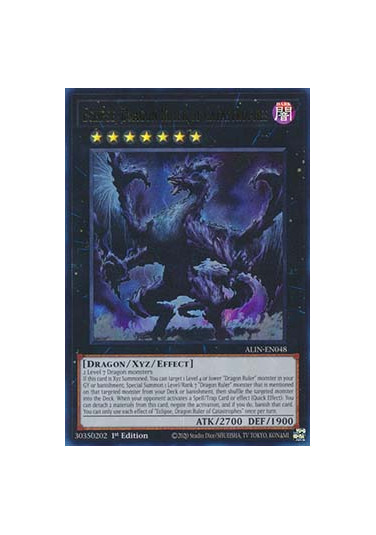Eclipse, Dragon Ruler of Catastrophes (V.1 - Ultra Rare)