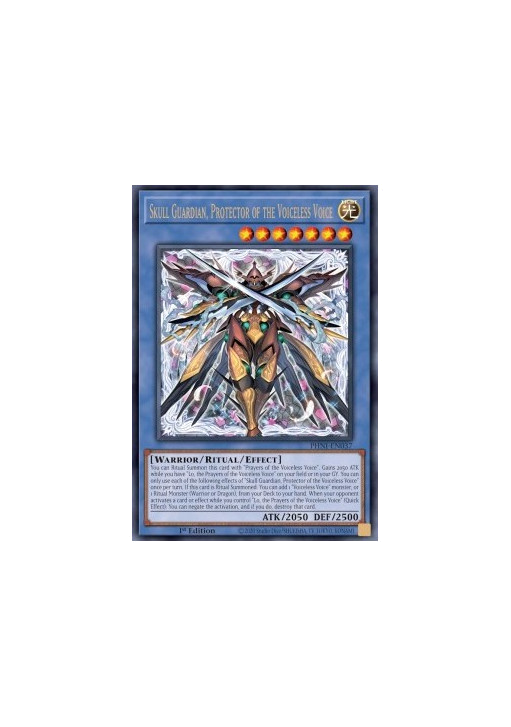 Skull Guardian, Protector of the Voiceless Voice (V.1 - Ultra Rare)