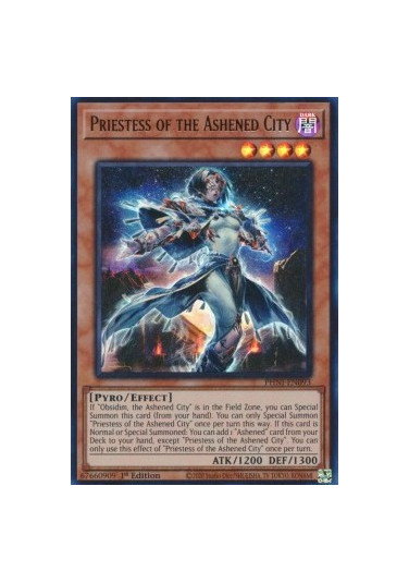 Priestess of the Ashened City (V.1 - Ultra Rare)
