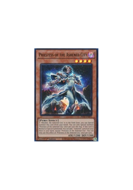 Priestess of the Ashened City (V.1 - Ultra Rare)
