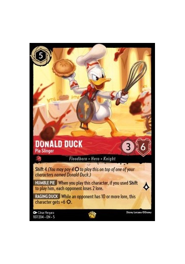 Donald Duck - Pie Slinger (V.1)