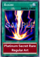 Raigeki (V.6 - Platinum Secret Rare)