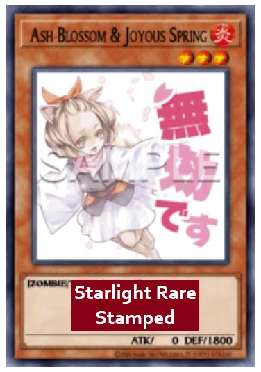 Ash Blossom & Joyous Spring (V.2 - Starlight Rare)