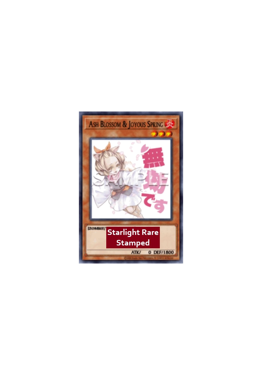 Ash Blossom & Joyous Spring (V.2 - Starlight Rare)