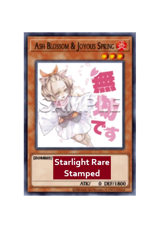 Ash Blossom & Joyous Spring (V.2 - Starlight Rare)