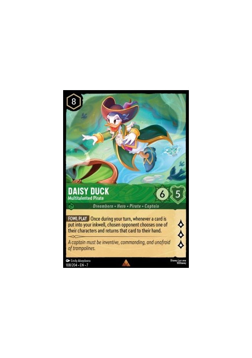 Daisy Duck - Multitalented Pirate