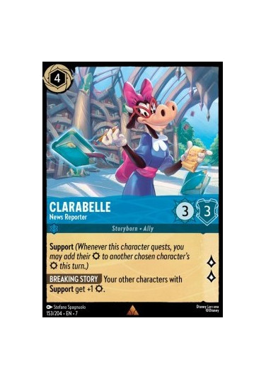 Clarabelle - News Reporter