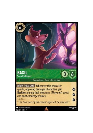 Basil - Secret Informer