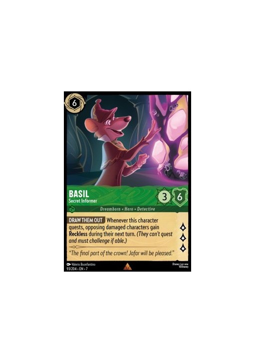 Basil - Secret Informer