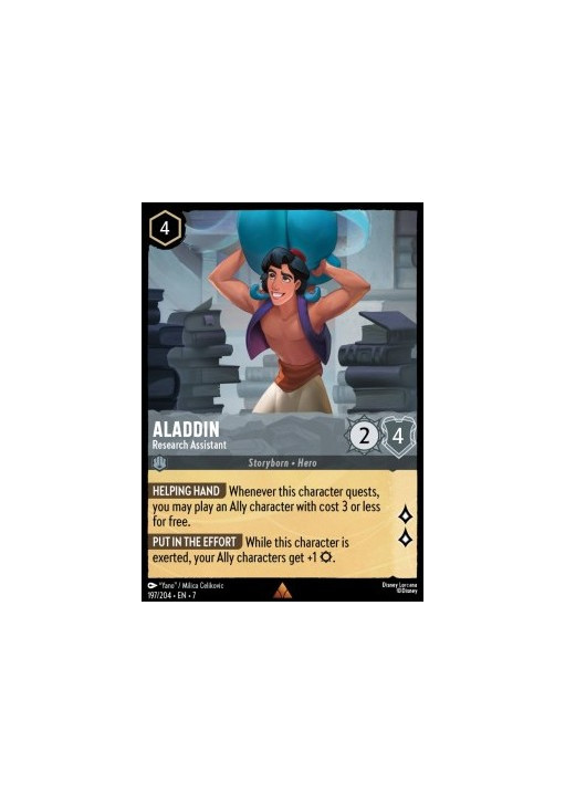 Aladdin - Research Assistant