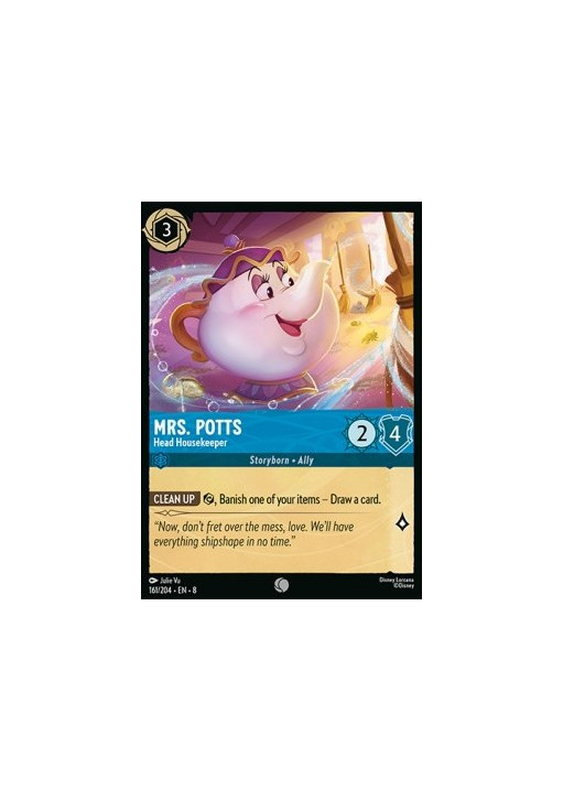Mrs. Potts - Head Housekeeper