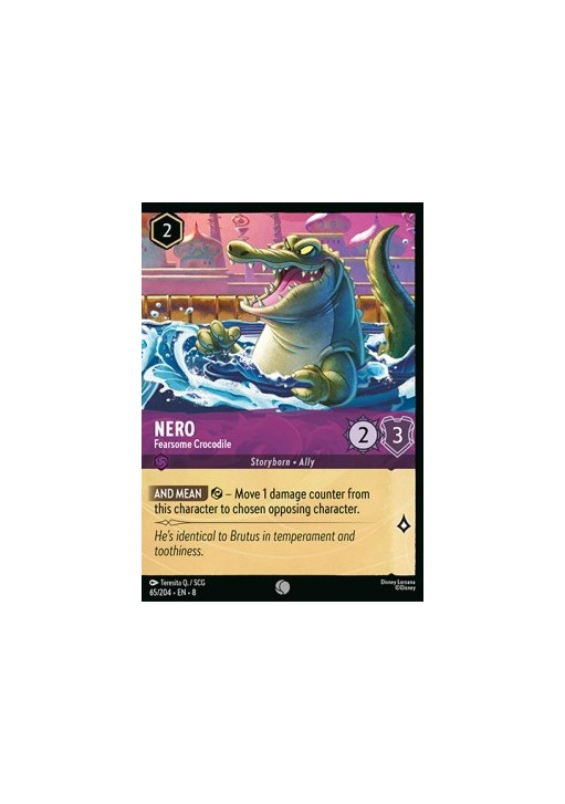 Nero - Fearsome Crocodile (V.2)