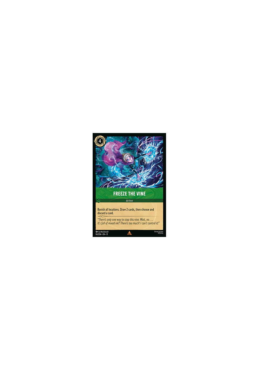 Freeze the Vine (V.1)